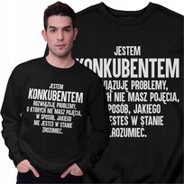 Bluza Dla Konkubenta Śmieszny Prezent Rozwiązuję Problemy Bluza Męska Freshtop