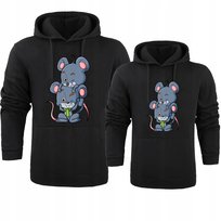 Bluza Dla Par Dwie Bluzy Myszki Zestaw Dla Zakochanych Na Walentynki 01 M