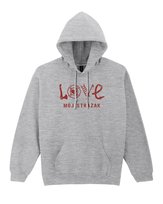 Bluza dla Żony Love Mój Strażak Prezent Kocham Miłość Szara XL