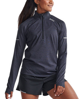 Bluza do biegania damska 2XU Aero 1/2 Zip LS WR7245a r.L - 2XU