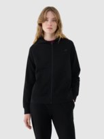 Bluza dresowa rozpinana damska 4F 4FWMM00TSWSF1763-20S Czarny 4F