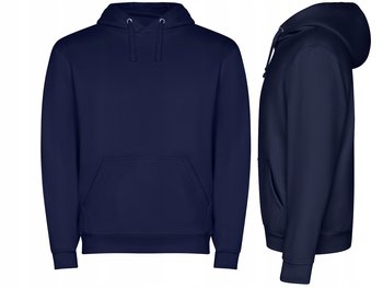 Bluza Dresowa z Kapturem Kangurka JAKOŚĆ ROLY Capucha SU1087 GRANAT XXL - ROLY