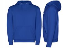 Bluza Dresowa z Kapturem Kangurka JAKOŚĆ ROLY Capucha SU1087 NIEBIESKA S