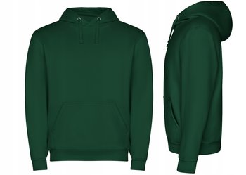 Bluza Dresowa z Kapturem Kangurka JAKOŚĆ ROLY Capucha SU1087 ZIELONA XL - ROLY