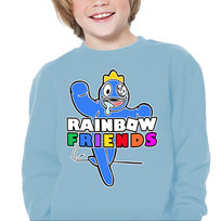 BLUZA Dziecięca Gra RAINBOW FRIENDS WZORY 140cm