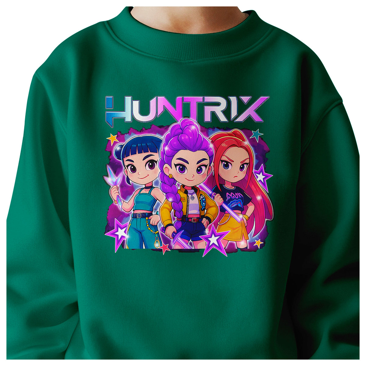 BLUZA DZIECI CA K POPOWE OWCZYNIE DEMON W HUNTRIX 110 116 BAWE NIANA bluza-dzieci-ca-k-popowe-owczynie-demon-w-huntrix-110-116-bawe-niana