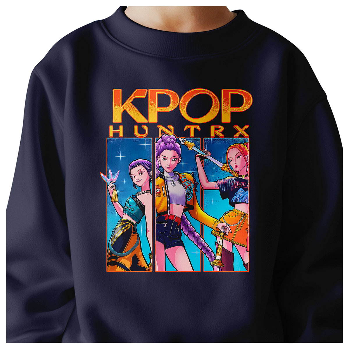 BLUZA DZIECI CA K POPOWE OWCZYNIE DEMON W HUNTRIX 134 140 BAWE NIANA bluza-dzieci-ca-k-popowe-owczynie-demon-w-huntrix-134-140-bawe-niana