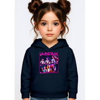 BLUZA DZIECIĘCA KPOP DEMON HUNTERS HUNTRIX 110-116 Z KAPTUREM BAWEŁNIANA Inna marka