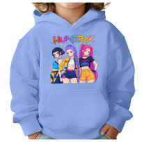 BLUZA DZIECIĘCA KPOP DEMON HUNTERS HUNTRIX 122-128 Z KAPTUREM BAWEŁNIANA PolskaKoszulka