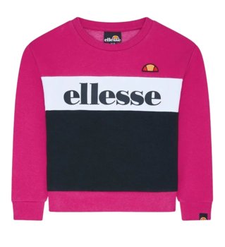 Bluza dziewczęca Ellesse Sandrio dresowa różowa -140 - ELLESSE