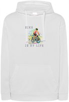 Bluza fajny nadruk Rower Logo r.3XL