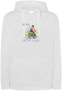 Bluza fajny nadruk Rower Logo r.3XL - Inna marka