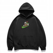 Bluza haftowana oversize Mandalorian Baby Yoda streetwear unisex S Inna marka