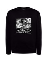 Bluza Her Story manga aesthetic czarna DEYORA