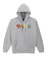 Bluza Kostki Gitarowe Gitara dla Muzyka Gitarzysty Nadruk Szara M