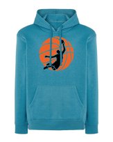 Bluza Koszykówka Streetwear NBA Basketball Boisko Niebieska M TeeLove