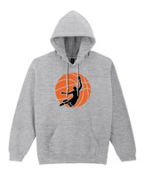 Bluza Koszykówka Streetwear NBA Basketball Boisko Szara XL TeeLove