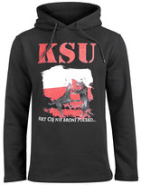 bluza KSU - NIKT CIĘ NIE BRONI POLSKO czarna, z kapturem -S Pozostali producenci