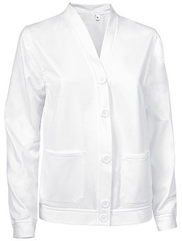 Bluza kurtka medyczna kosmetyczna na guziki biała roz. S - M&C
