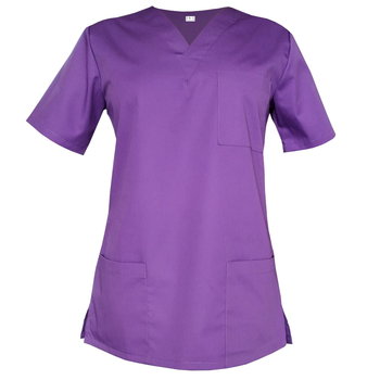 Bluza medyczna, chirurgiczna damska  kolor fioletowy S - M&C