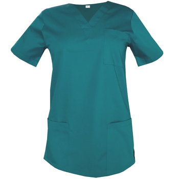 Bluza medyczna chirurgiczna damska kolor morski L - M&C