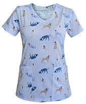 Bluza medyczna W18 elastyczna bawełna roz. M M&C