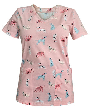 Bluza medyczna W20 elastyczna bawełna roz. S - M&C