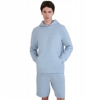 Bluza męska 4F M1621 jasny niebieski 4FWSS25TSWSM1621 34S S 4F