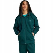 Bluza męska adidas ALL SZN Fleece Full-Zip zielona JX5101 M Adidas