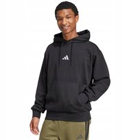 Bluza męska adidas Essentials Feelcozy Fleece Hoodie czarna JE3807 M Adidas
