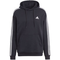 Bluza męska adidas Essentials Fleece 3-Stripes Hoodie czarna IB4028 M Adidas