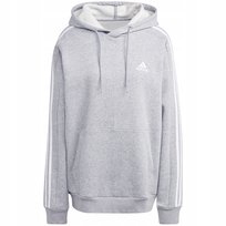 Bluza męska adidas Essentials Fleece 3-Stripes Hoodie szara IJ6474 L Adidas