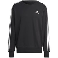 Bluza męska adidas Essentials French Terry 3-Stripes czarna IC9317 L Adidas