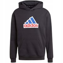 Bluza męska adidas FI BOS HD OLY czarna IS3233 M Adidas