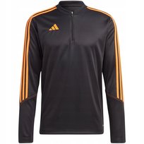 Bluza męska adidas Tiro 23 Club Training Top czarno-pomarańczowa HZ0182 S Adidas