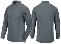 Bluza Męska Bez Kaptura Polo Range Helikon-Tex Termoaktywna Szybkoschnąca Shadow Grey XXL Helikon-Tex