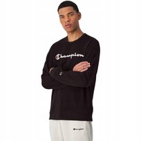 Bluza męska Champion Crewneck Sweatshirt czarna 220727 KK001 S Champion
