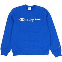Bluza męska Champion Crewneck Sweatshirt niebieska 220254 BS008 M Champion