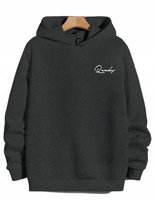 BLUZA MĘSKA CZARNA Z KAPTUREM BASIC CASUAL M ŁTE Inna marka