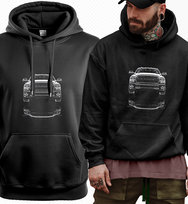 Bluza męska czarna z nadrukiem prezent Dodge RAM XL urodziny UNIQ66