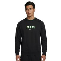 Bluza męska dresowa Nike Air Men's Fleece Crew-Neck Czarna - HM0177-011-S Inna marka