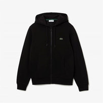 Bluza męska Lacoste SH9626 031 rozpinana z kapturem Regular Fit czarna, Rozmiar XXL Lacoste