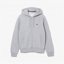 Bluza męska Lacoste SH9626 CCA z kapturem rozpinana szara Regular Fit, Rozmiar M Lacoste