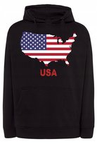 Bluza męska nadruk USA Flaga r.4XL