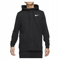 Bluza Męska Nike Air Z Kapturem Rozpinana Czarna Bawełniana Cj4317 R. S Nike