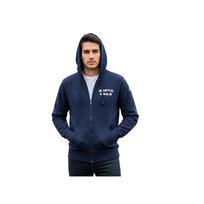 Bluza męska North Sails Hooded Full Zip rozsuwana granatowa z kapturem-S Inna marka