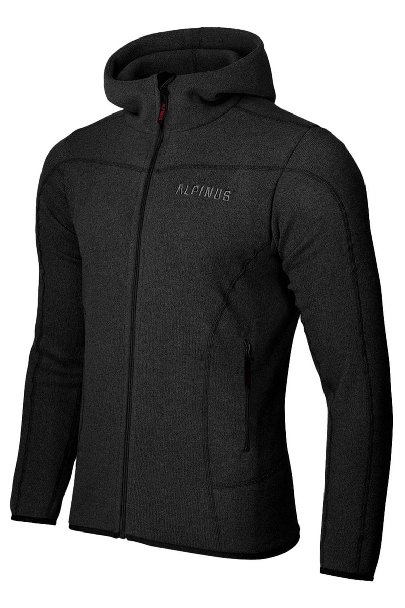 Bluza męska polarowa Alpinus Barbiano czarny - S - Alpinus | Sport ...