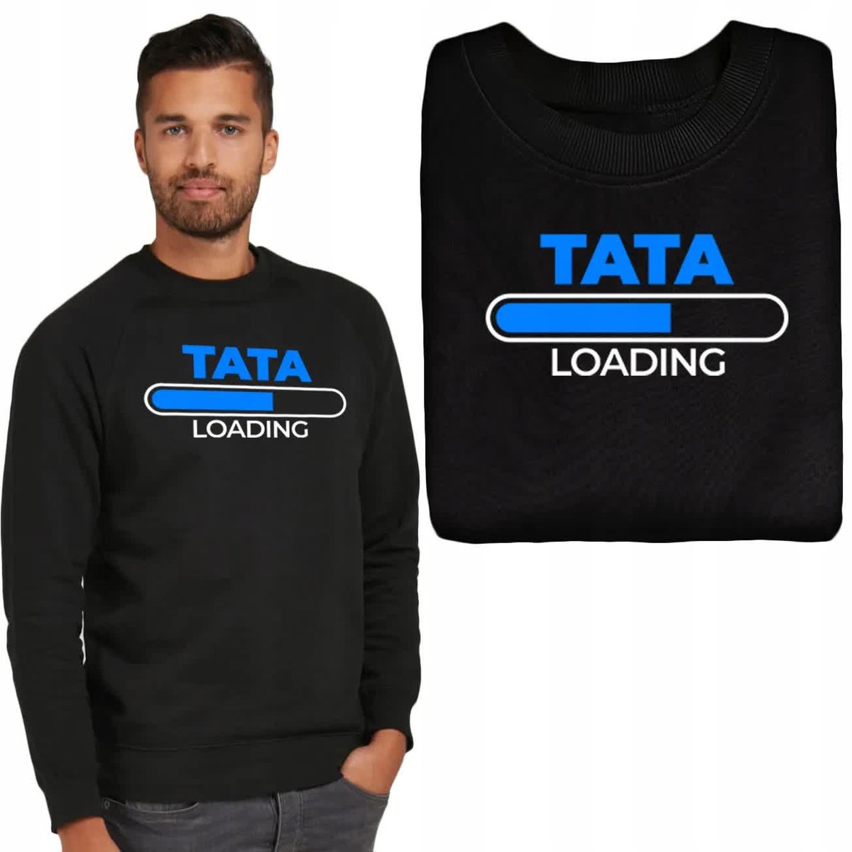 BLUZA Męska Prezent dla TATY Tata Loading MiX - M - Inna marka | Moda ...