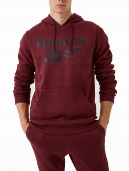 BLUZA męska REEBOK Z KAPTUREM 100071039 bordowa L - Reebok