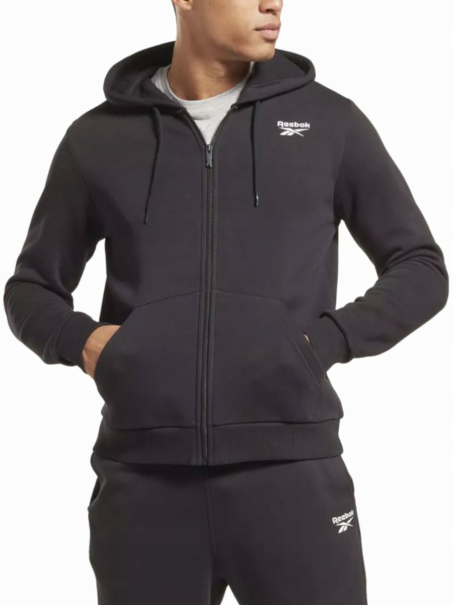 BLUZA męska REEBOK Z KAPTUREM HS7374 czarna XL - Reebok | Sport Sklep ...